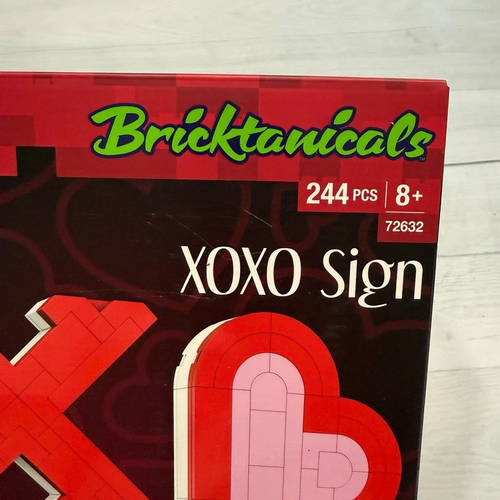 Brick Craft Bricktanicals‎ XOXO valentines day building block NEW